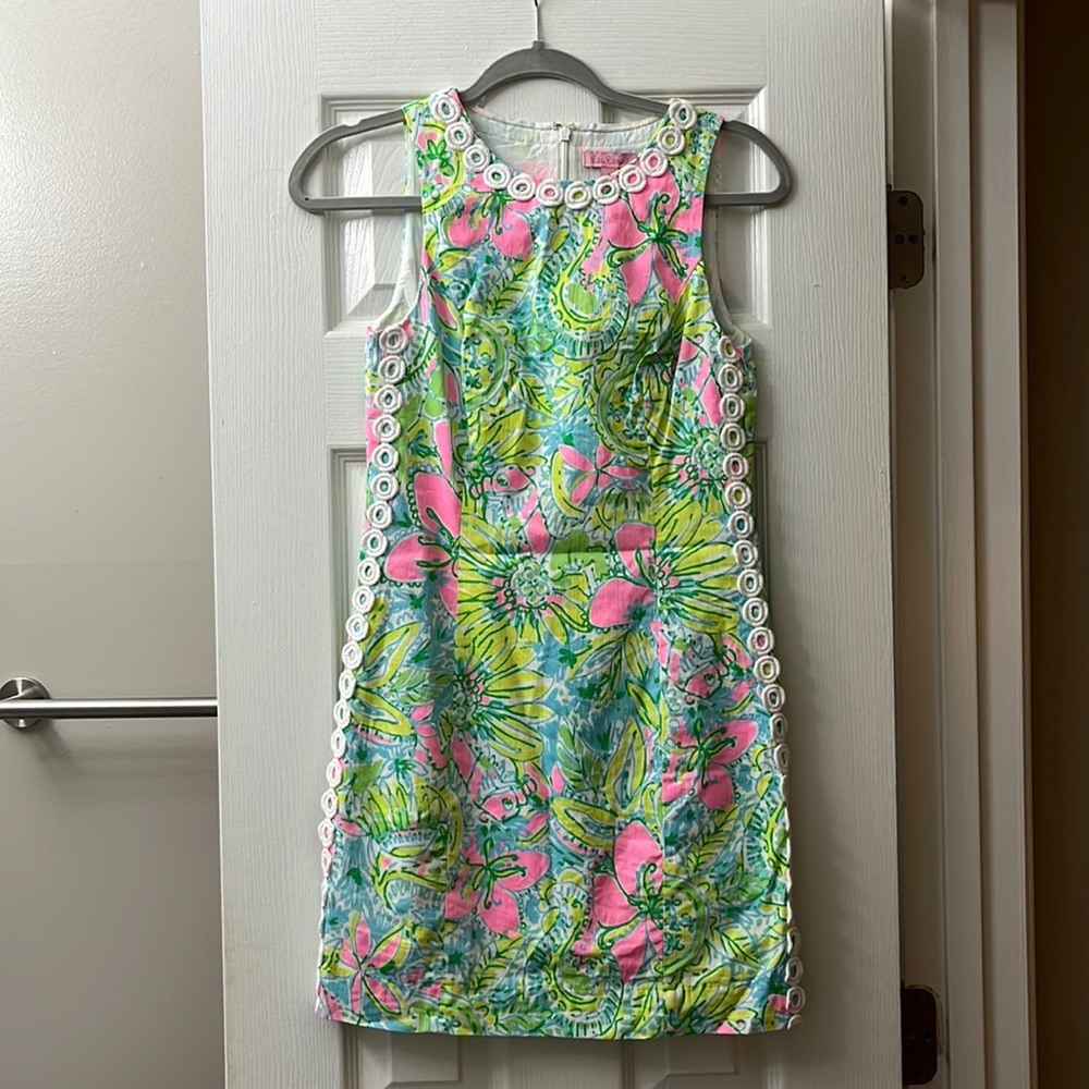 Size 00 Lilly Pulitzer Shift Dress